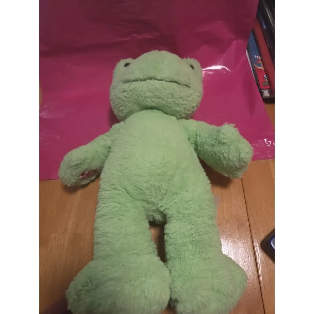 Build A Bear Green Frog Retired Christmas 2020 Plush Stuffed Animal